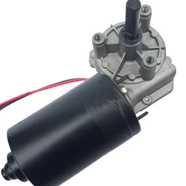 Motor turbine reducer Automobile machine Different speed DC worm gear worm reducer
