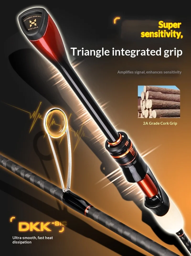 

Удилище HASIDA 3-го поколения Micro Lure Rod 81g, ультралегкое, быстрого действия F/MF, мощности UL/L, для кастинга/спиннинга, для ловли на минноу в ручьях.