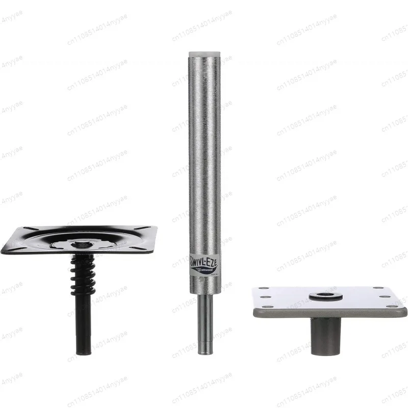 Heavy Duty Boat Seat Swivel, 360-Degree Rotating Base with Stainless Steel Hardware - Corrosion Resistant