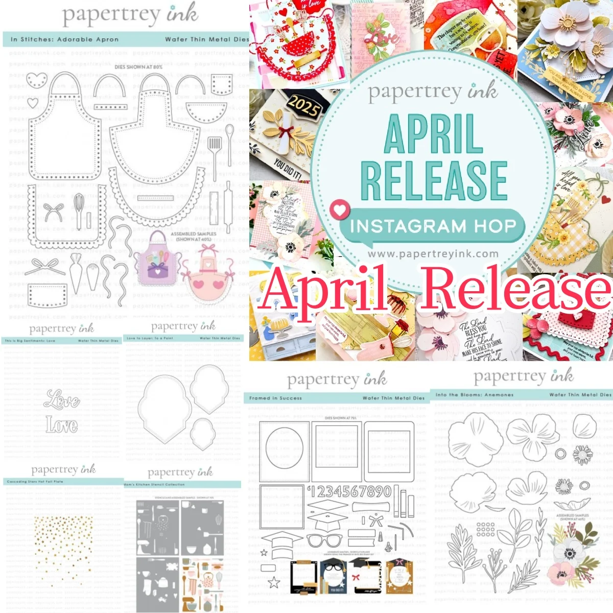 2025 April Release Vote And Win Metall-Stanzformen, Heißfolien-Schichtschablonen, DIY, Scrapbooking, Fotoalbum, Basteln, Dekorpapier