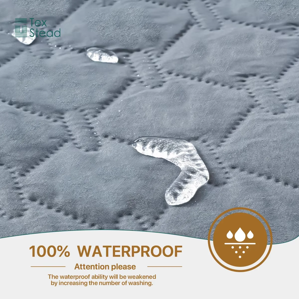 DIY Brushed Dog Bed Cover,Washable Waterproof Pet Mat,PU Foam Anti-Slip Protector,Solid Kennel Blanket,Custom Crate Pad view 3