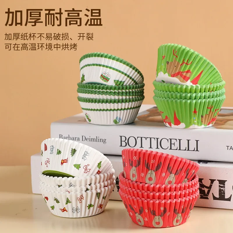 Бумажный стаканчик для торта Чашка для маффинов Держатель для бумаги с медом для снега Нижний держатель, круглый бумажный стаканчик для выпечки, устойчивый к высоким температурам держатель для хлеба