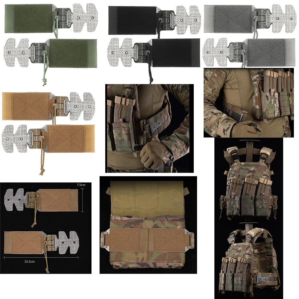 NEW Outdoor V5 PC Tactical Plate Carrier Quick Release Buckle Kit 2pcs Quick on and off  Exclusive Quick Release   Accessories