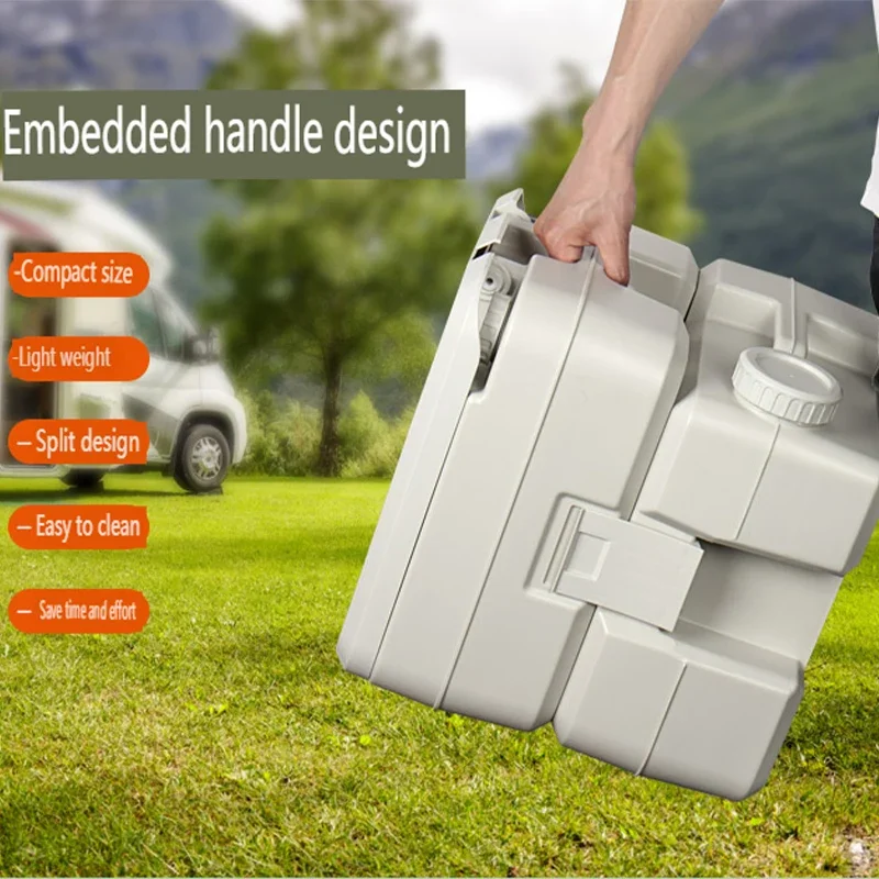 Universal Portable Toilet, Light Weight, Suitable for Outdoor Camping &RV & Boats, 20L