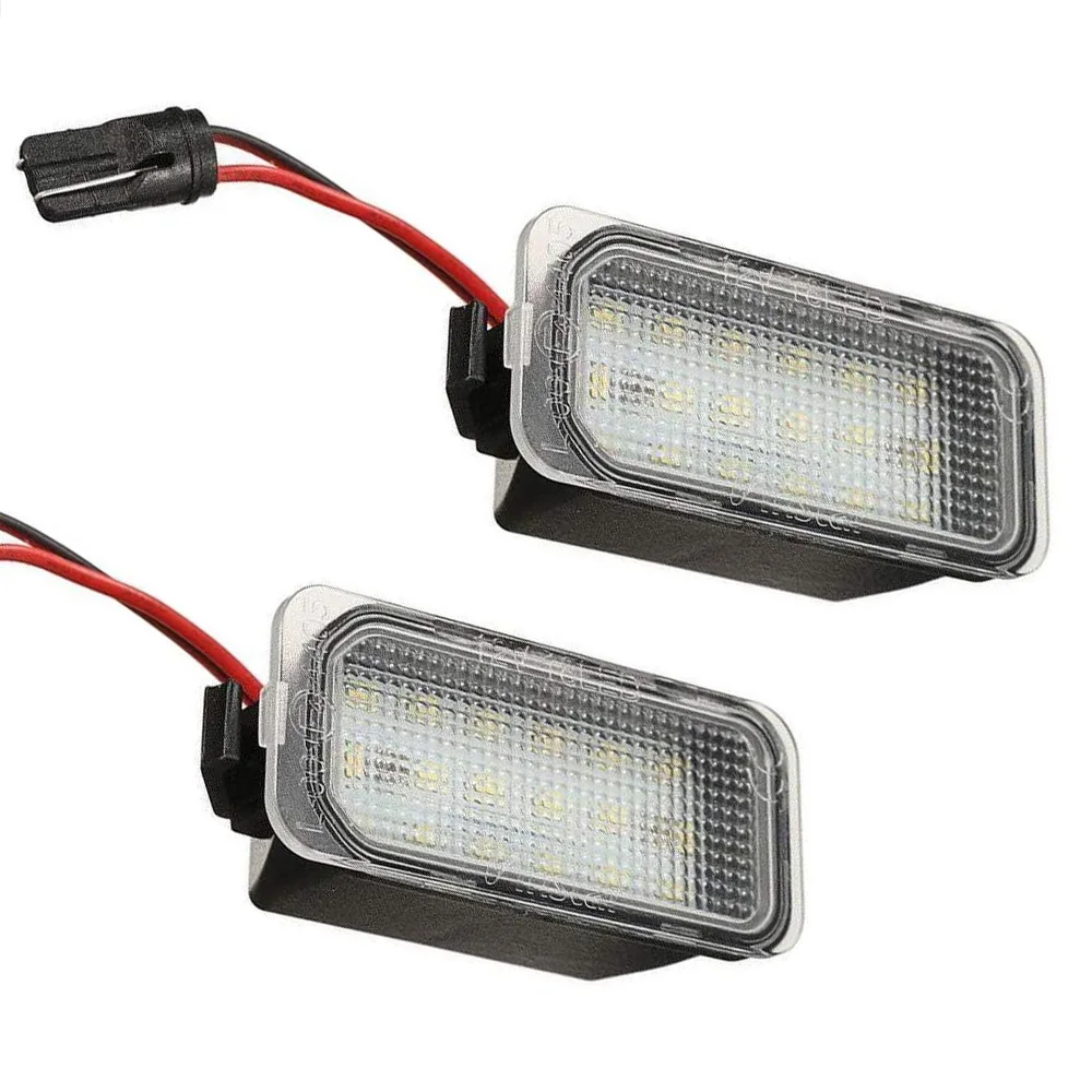 2 x LED ไฟป้ายทะเบียน SMD 542119   เข้ากันได้กับจากัวร์ XJ XF; เข้ากันได้กับ Ford FIESTA MK VII 2008 UP