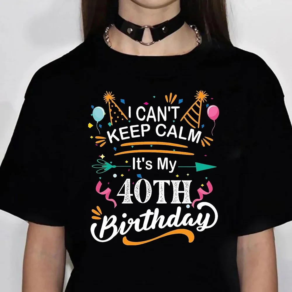 I Am 39 Plus 1 Middle Finger for A 40th Birthday for Women T-Shirt 40 Years Old Party Graphic Tees Cool Personality Mama Gift