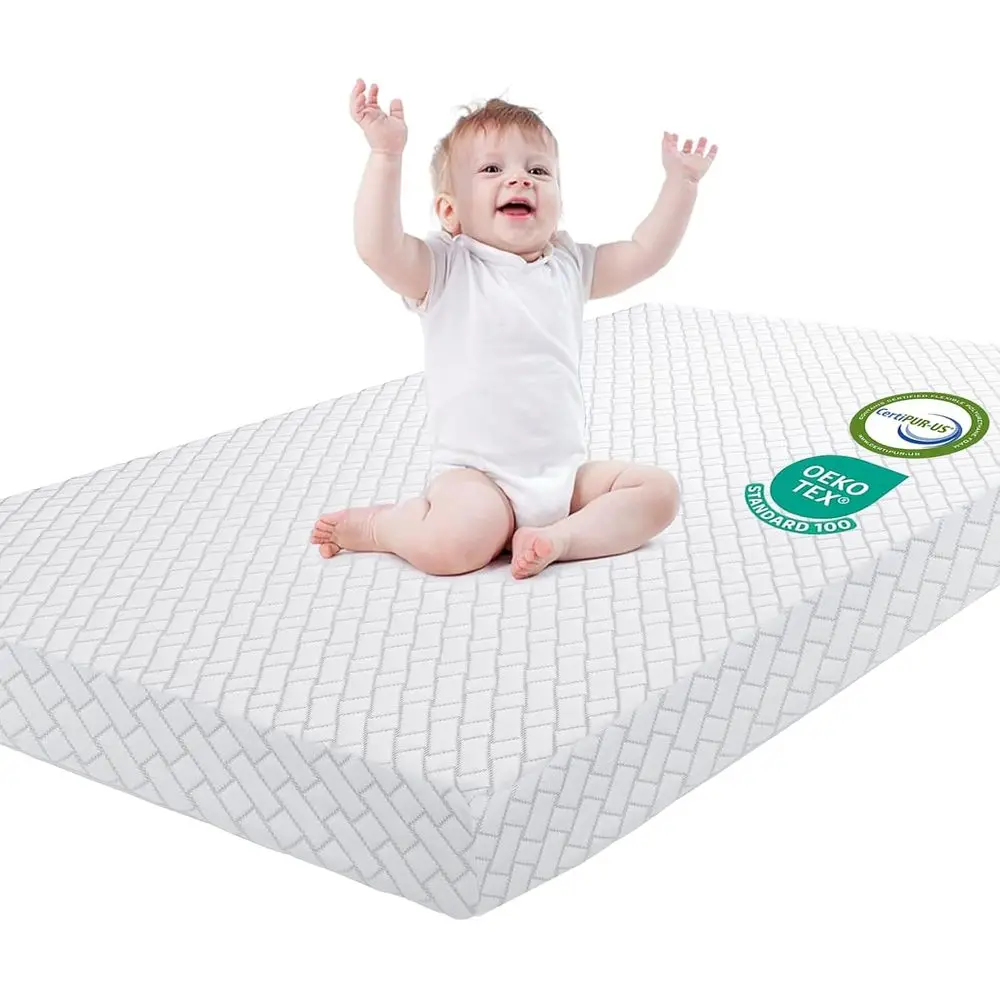 

Двусторонний дышащий матрас-топпер из пены с эффектом памяти высокой плотности, мягкий и упругий, 38x26, с съемным нескользящим чехлом