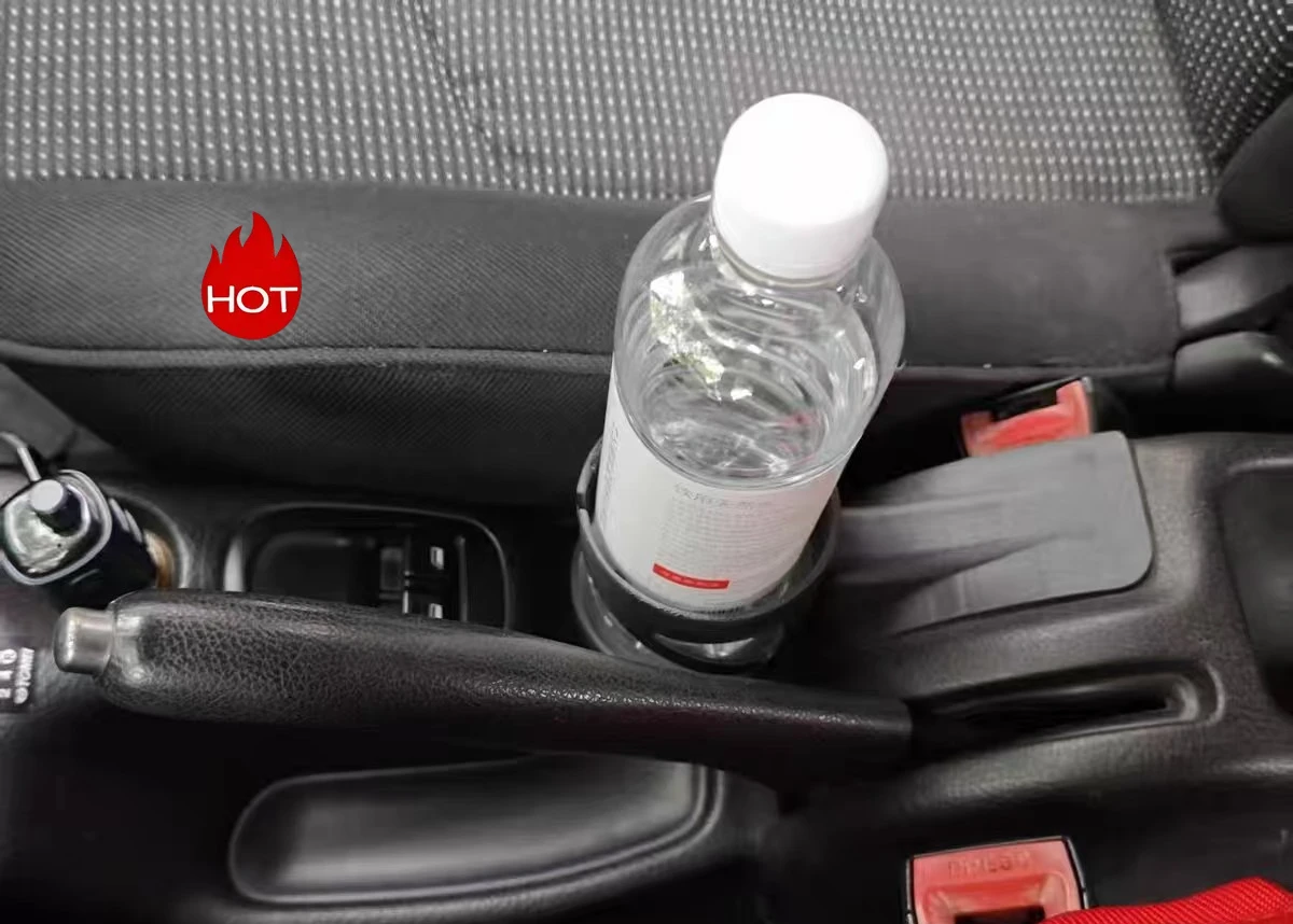 

for Peugeot 206 207 Cup holder Black ABS, homemade product, 3D printed production