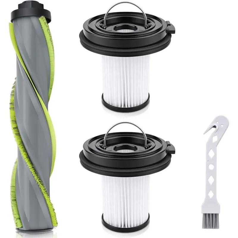 Kit de cepillo y filtro AC39 para Bissell Cleanview XR Pet 300W, repuesto de cepillo para Bissell Powerlifter Turbo