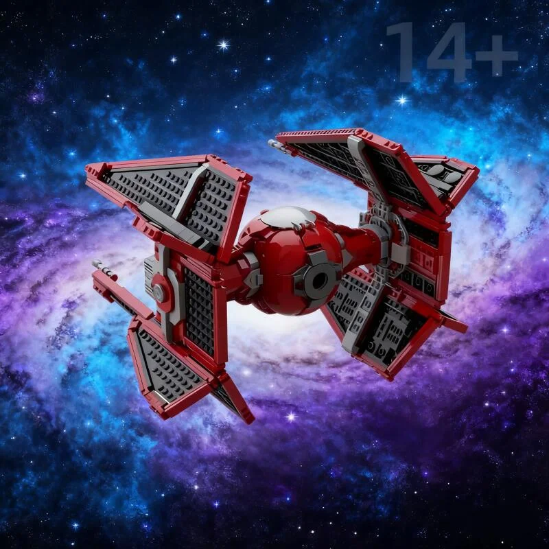 

NEW 496PCS FIT 75240 Royal Guard Interceptor Space Famous TIE-Fighter Building Model Bricks Toys for Kid Christmas Gifts