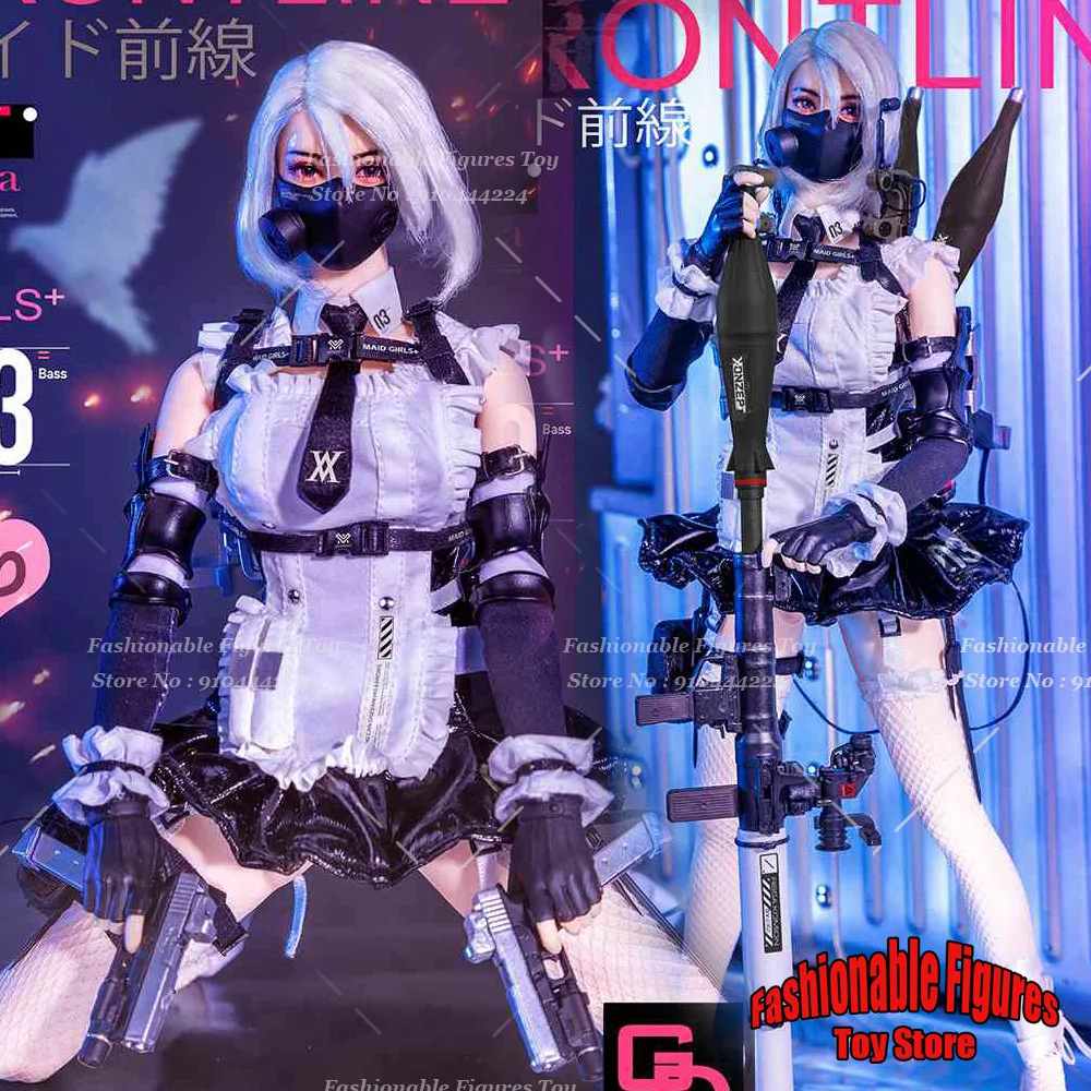 GD97010 1/6 Female Soldier NOVA Cute Maid Frontline Third Bullet Fighting Girl Full Set 2Inch Action Figure Dolls Collection Toy