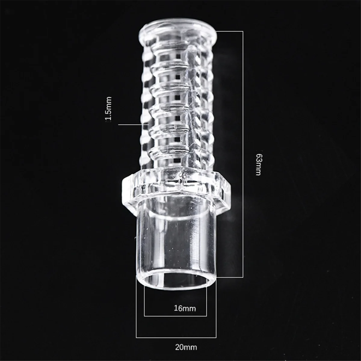 

5 Pcs Acrylic Pervious Flower Basket Mesh Cover Outer Diameter 20mm