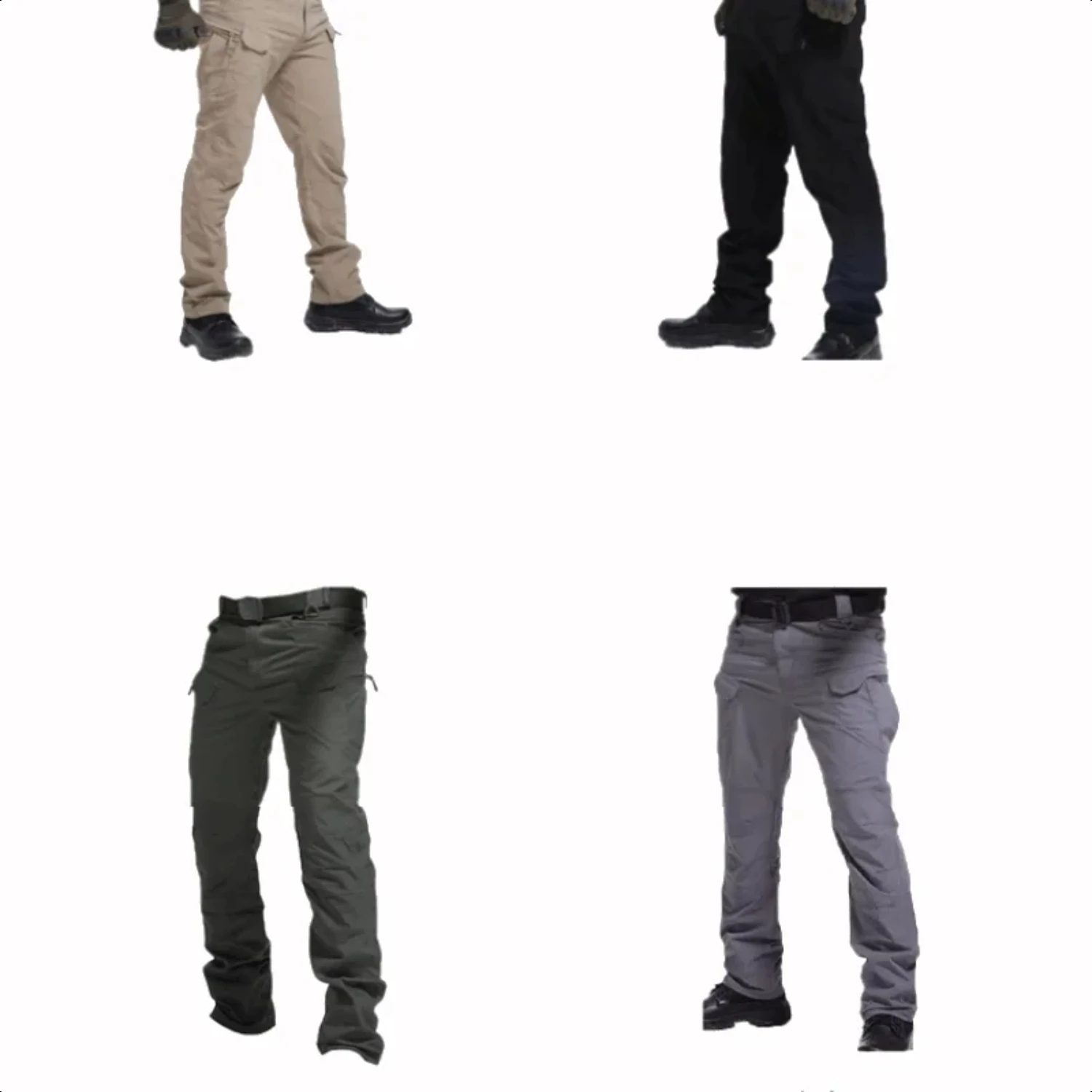 Tactical Cargo Pants Men Combat SWAT  Military Pants Cotton Many Bolsos Stretch Flexible Casual Trousers Male