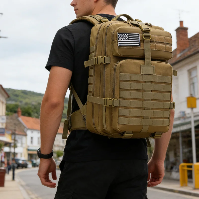 

Тактический штурмовой рюкзак 30/40/45 л для мужчин и женщин, водонепроницаемый, из нейлона 1000D, для походов, путешествий, активного отдыха. Оптом / Прямая поставка.