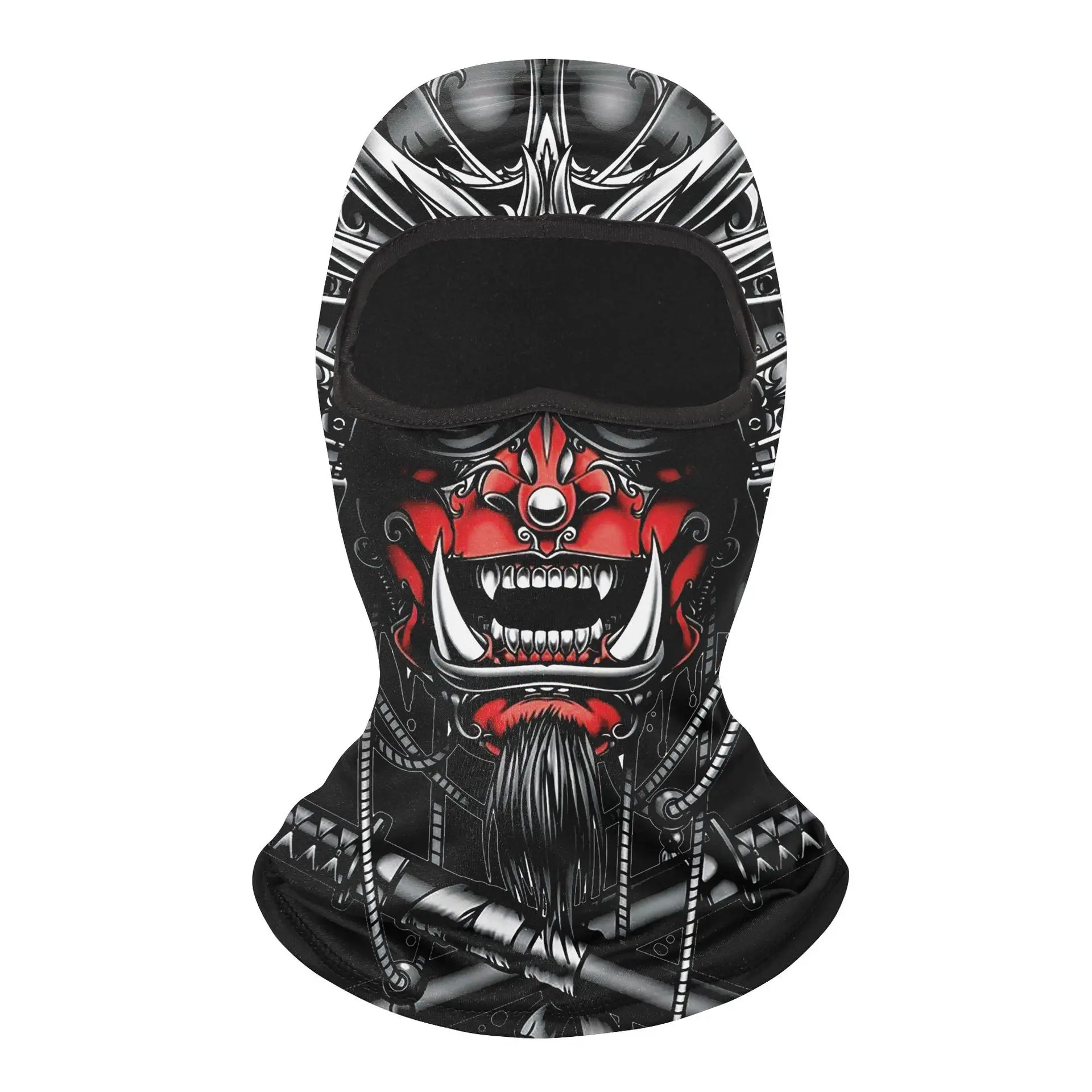 3D Print Cycling Headwear Venom Mask Sunscreen Neck Gaiter Skull Braga Cuello Hombre Face Shield Hunting Camping Men Balaclava