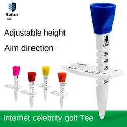 Caiton Kaidun Golf tee Multi-funzione Ball Nail regolabile in altezza direzione di mira Ball Balance Ball Ladder TEE