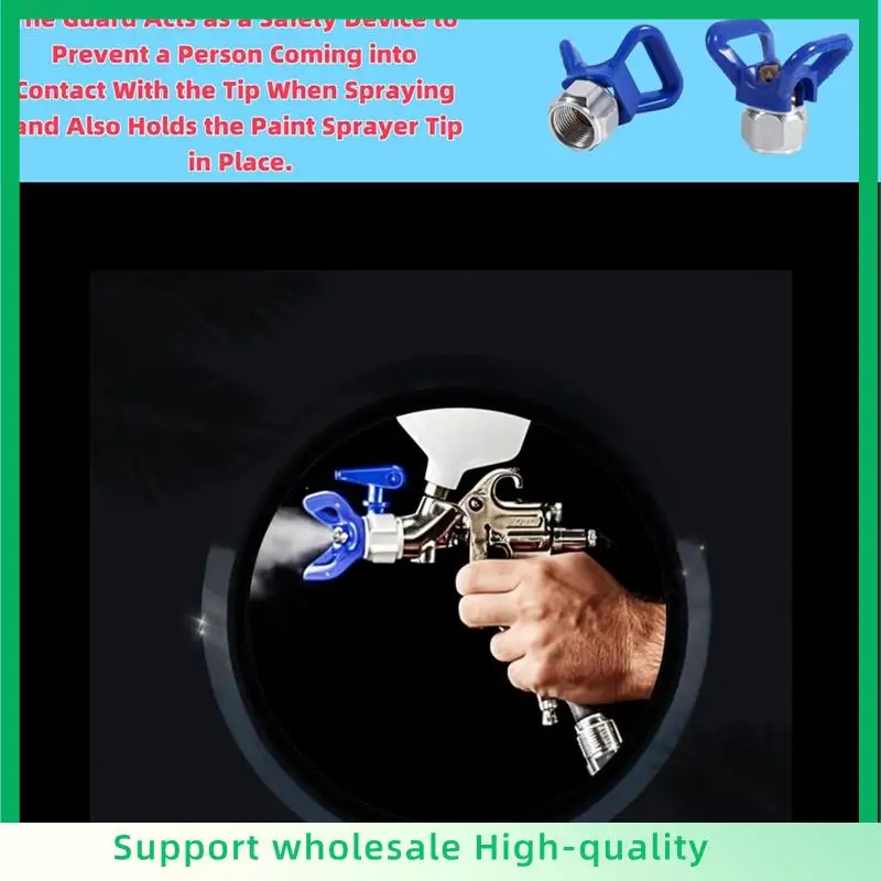 

ABSF 246215 Защитное основание наконечника 7/8 дюйма G7/8 Наконечник синий X Реверсивные наконечники Насадки Handtite Подходит для безвоздушной краски 246-215