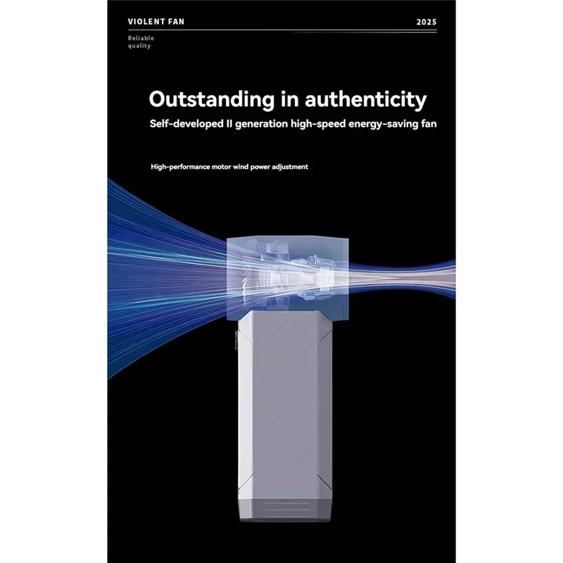 Duster Electric 2025 Compressed Air  Air Duster 130000RPM Turbo Jet Fan 80M/S High Speed Fan For Computers Cars Outdoor C