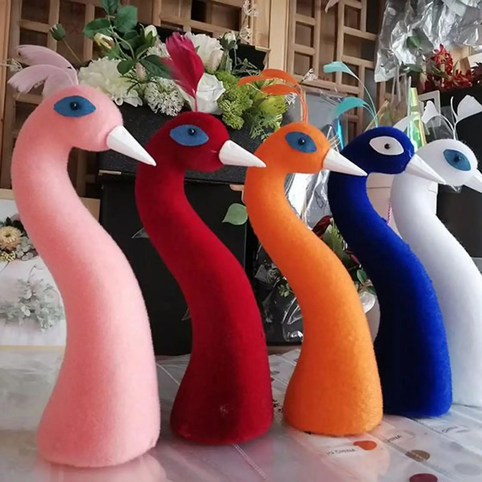 الطاووس عارضة أزياء رئيس ترتيب الأزهار ديكور لذكرى الزفاف مأدبة افتتاح سلة للزهور الديكور متجر اللوازم