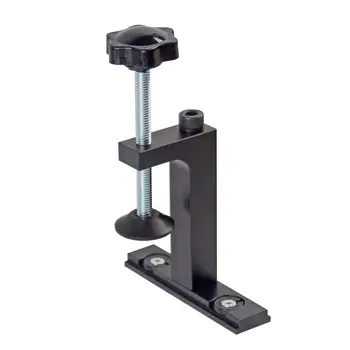 1個用於台鋸的固定式F型夾,適用於30/45型T型槽固定夾,木工鋁合金桌面壓力夾 10 最佳銷售 T型軌道夾具 - №8