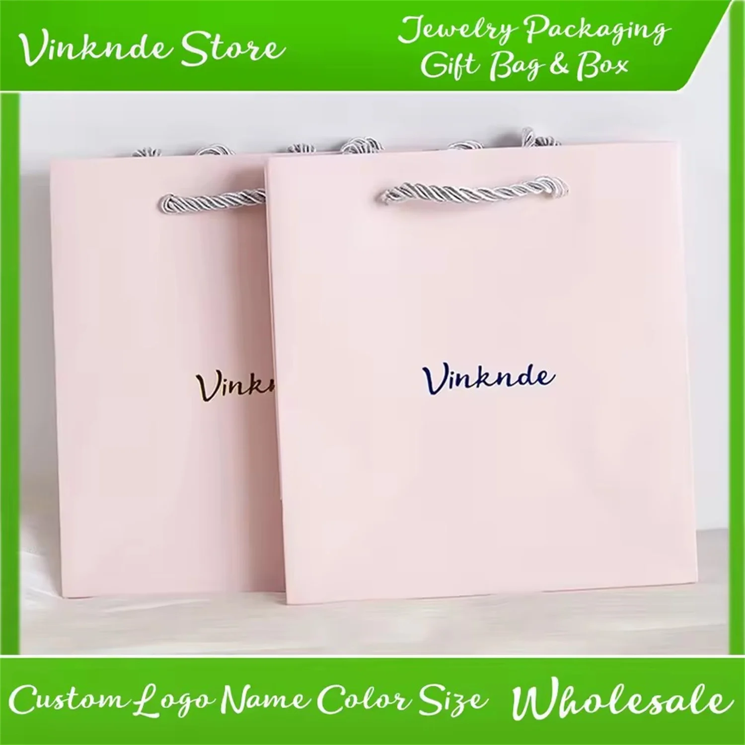 

Новые оптовые бумажные сумки-тоут на заказ с лентой, картонная подарочная упаковка для ювелирных изделий, шикарное маленькое обручальное кольцо, подарочная сумка для покупок