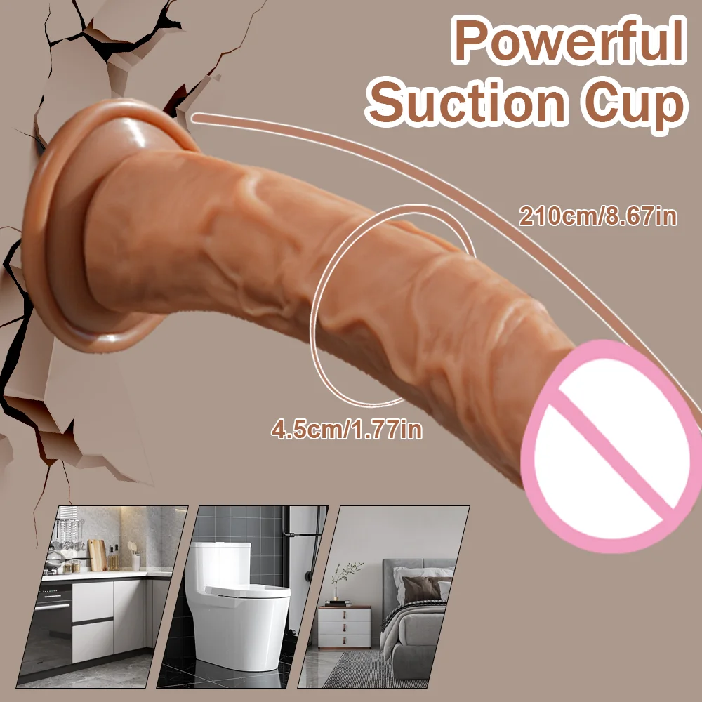 حزام على دسار للنساء قضيب واقعي مع كوب شفط G-بقعة قضبان اصطناعية شرجية حزام يمكن ارتداؤها سراويل ديك ألعاب جنسية للكبار Vagi