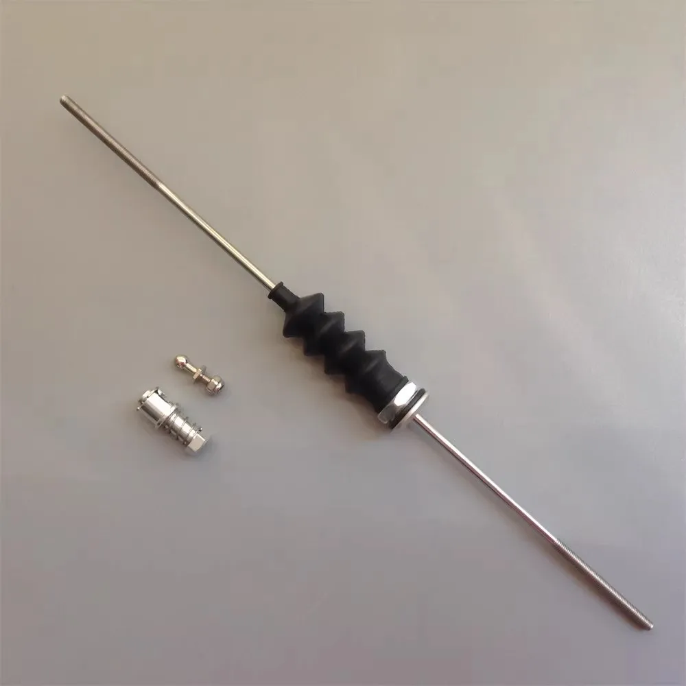 Varilla de 3mm desmontable, posicionamiento de resorte integrado, ajustador de varilla de frijol, modelo Rc, accesorios para barcos