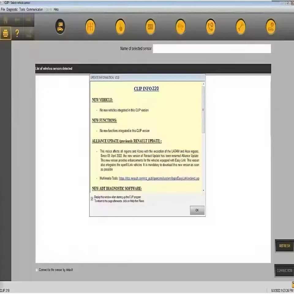 

2025 Newest Version Can Clip V237 V220 SW V215 V212 V209 For Renaults Diagnostic Tool Reprog V191 Dialogys V4.72 Automot