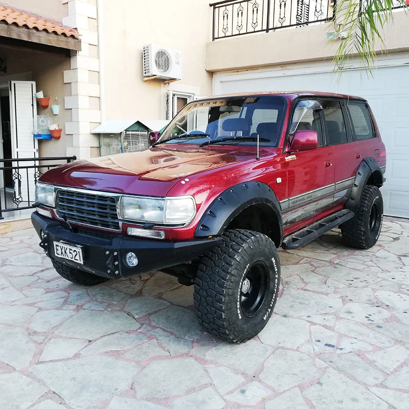 Kit d'extensions d'ailes 4x4 Unity pour Toyota Land Cruiser 80 - Pièces Defender, extensions d'ailes, passages de roues