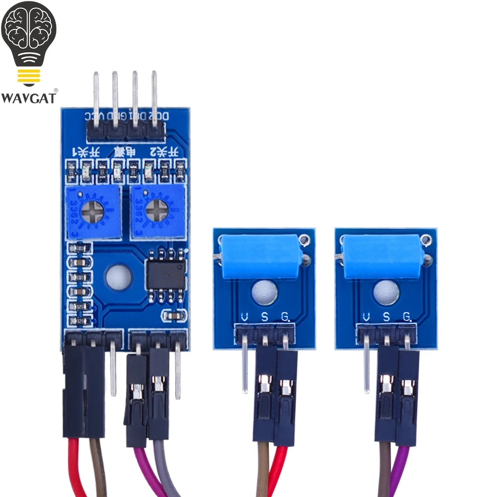Normally Closed Vibration Sensor Module 2 Channel Alarm System DIY Smart Vehicle Robot Helicopter Airplane Aeroplane Boart Car