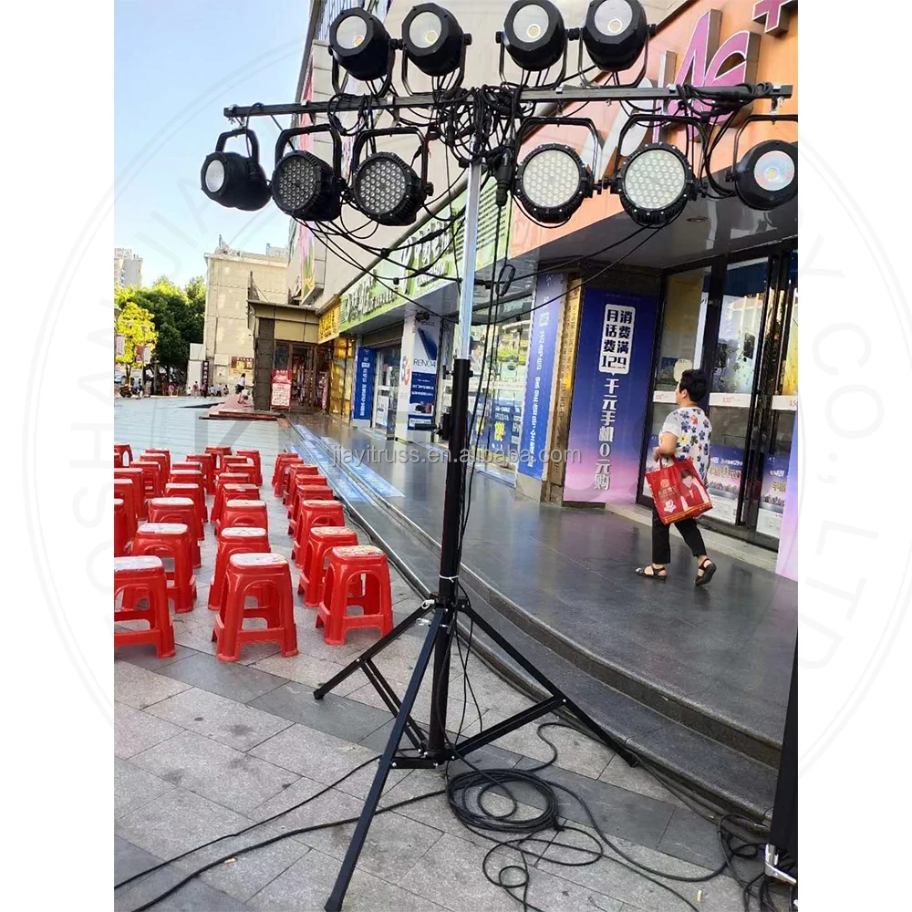 

Штатив-тренога DJ 4м с кривошипным механизмом и одной Т-образной перекладиной