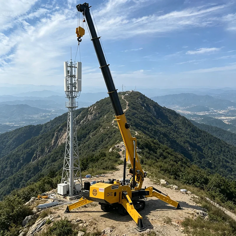 Compact Crawler Boom Lift - Customized Compact 3 Ton Spider Crane