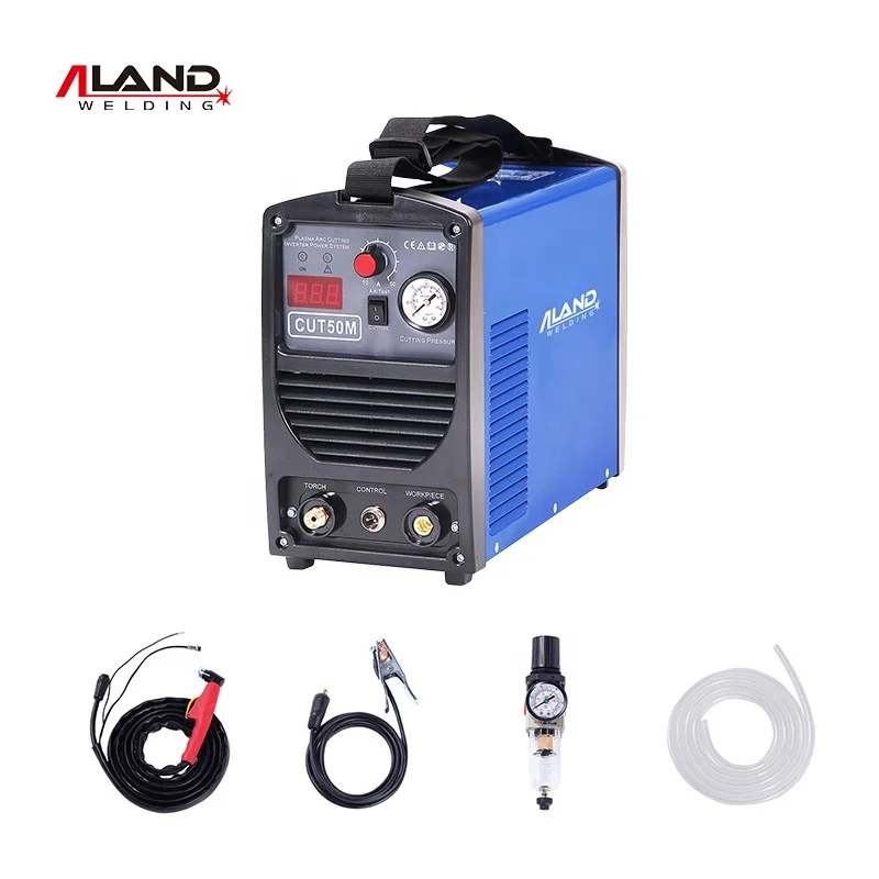 40A Plasma Cutter With Built in Air Compressor Inverter 12MM Portable 220V Plasma Cutting Machine for Metal Cutting