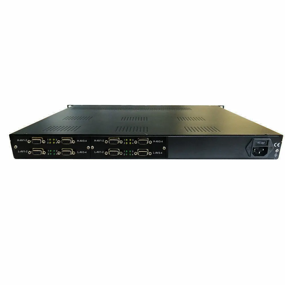 

12 16-channel SD encoder modulator AV to IP RF ASI DVB-T ATSC ISDBT DVB-C cable front-end modulator