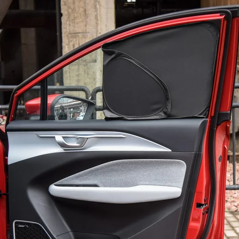 

Автомобильный черный оконный солнцезащитный козырек с защитой от УФ-лучей, теплоизоляция для GEELY GEOMETRY C 2020-2026, автозащитный чехол, аксессуар для интерьера