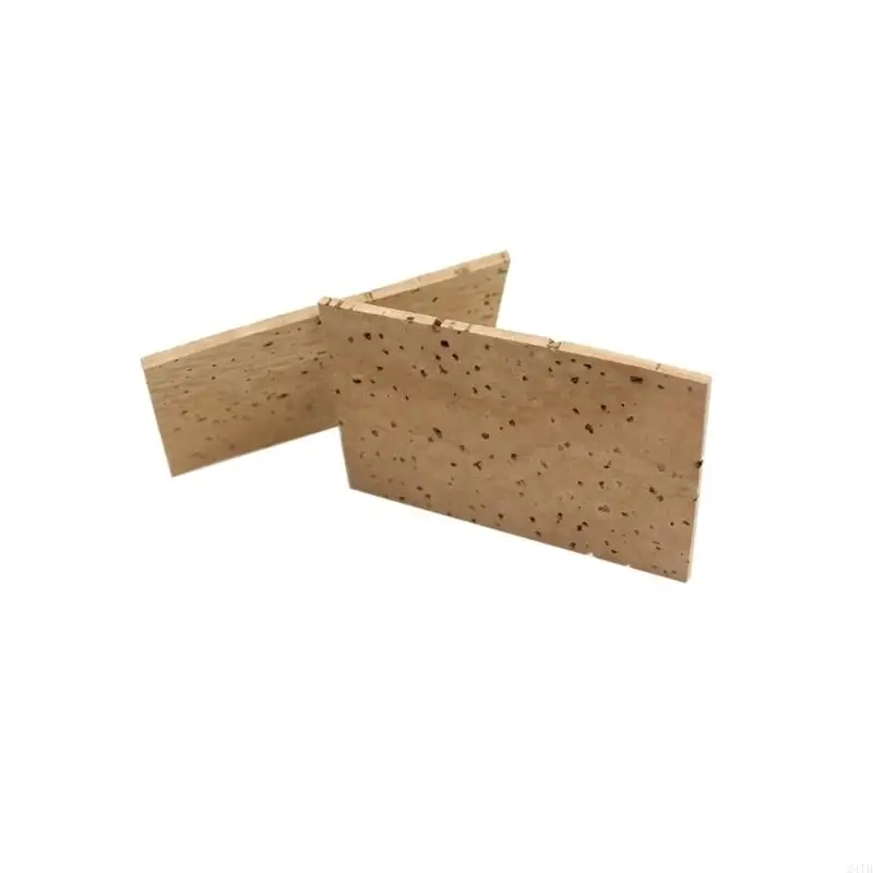 2 Pack Tenors Saxphone Neck Joint Cork Strips Sheet Musical Instrument Wind Instrument Accessories Saxophone Neck Cork 