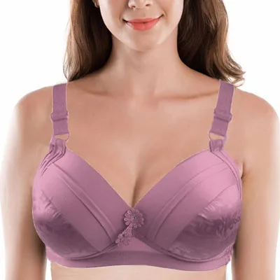 Top Biustonosz Matki Głębokie V Push Up BH Cienka Bawełna Wyściełany Solidny A B C Cup Bralette Seksowna Koronkowa Bielizna Vs T-Shirt Biustonosze Duże Piersi C05