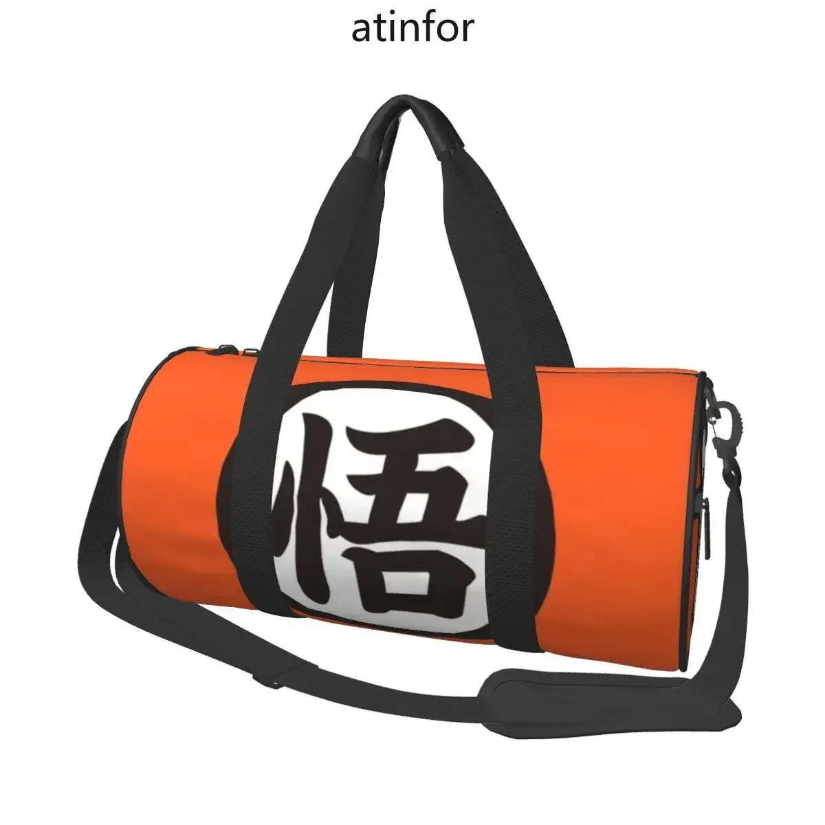 Gym Bag Anime Kawaii Training Travel Bag Male Female Custom with Shoes Colorful Fitness Bag Weekend Handbags