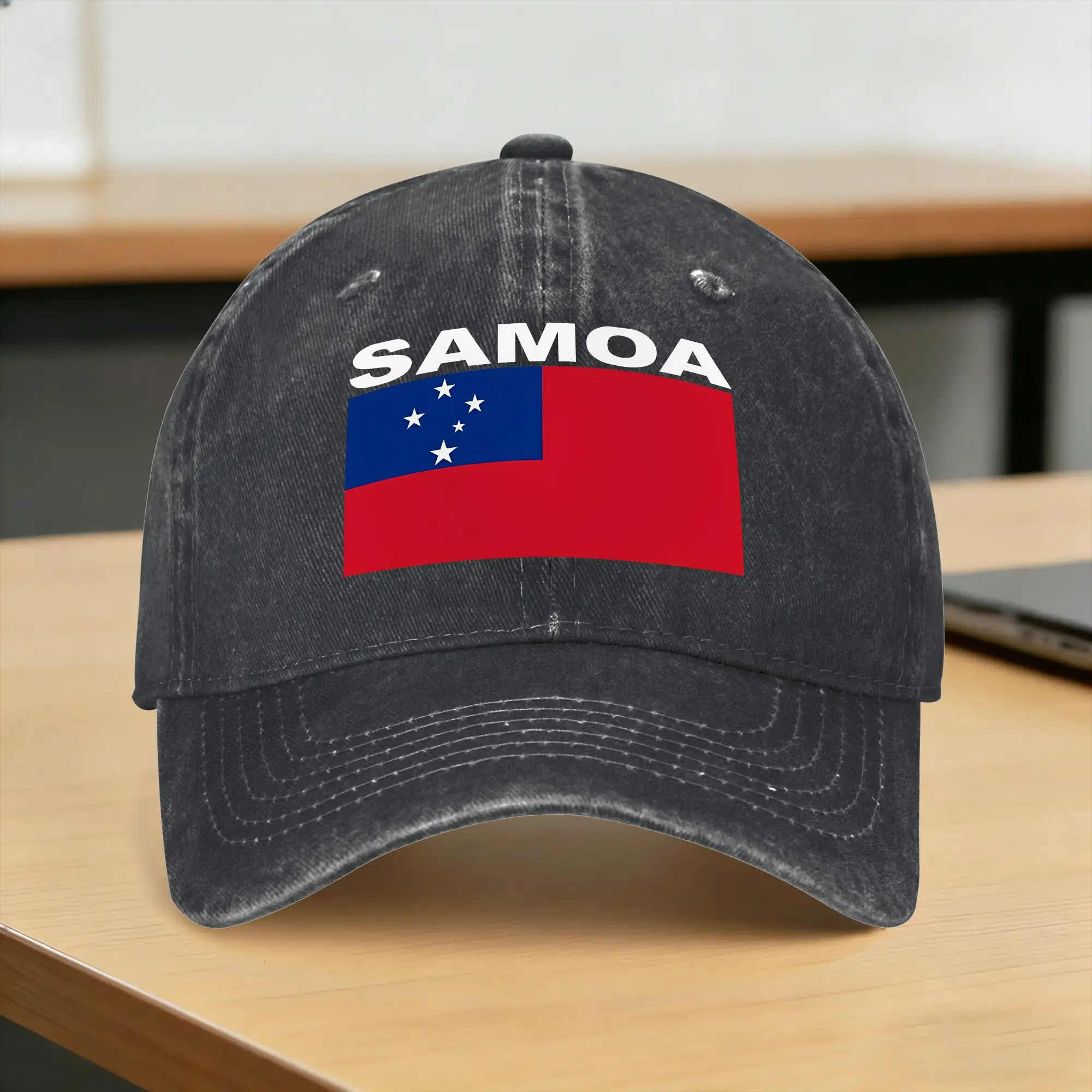 Samoa Flag Casual Baseball Cap For Female Male Summer  Outdoor Gym Trucker Hat Stylish High Quality Baseball Caps