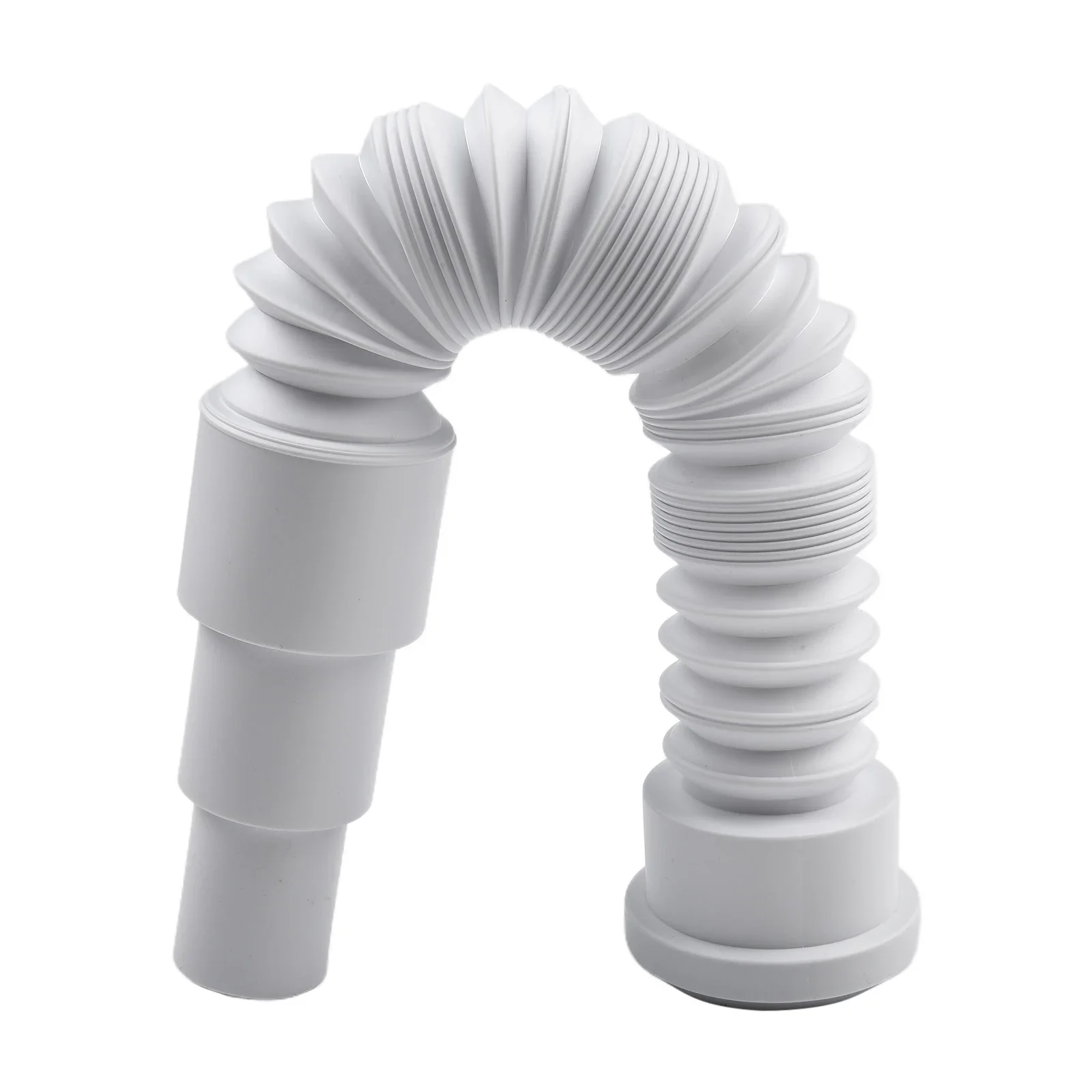 Sleek Design Extendable Drainage System In Grey For Bathrooms Dimensions Diameter 50mm X Total Length One Meter