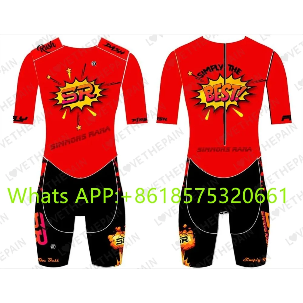 

New Men's Skate Suit Roller Skate Speed Race Fast Skat Speed Skats Ciclismo Skating Jumpsuit Pro Team Tights Skinsuit Racing