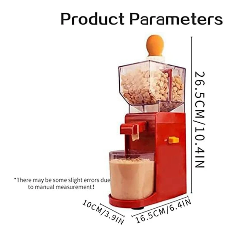 Máquina eléctrica para hacer mantequilla de cacahuete, molinillo de nueces de salsa de sésamo, rectificadora automática, para moler