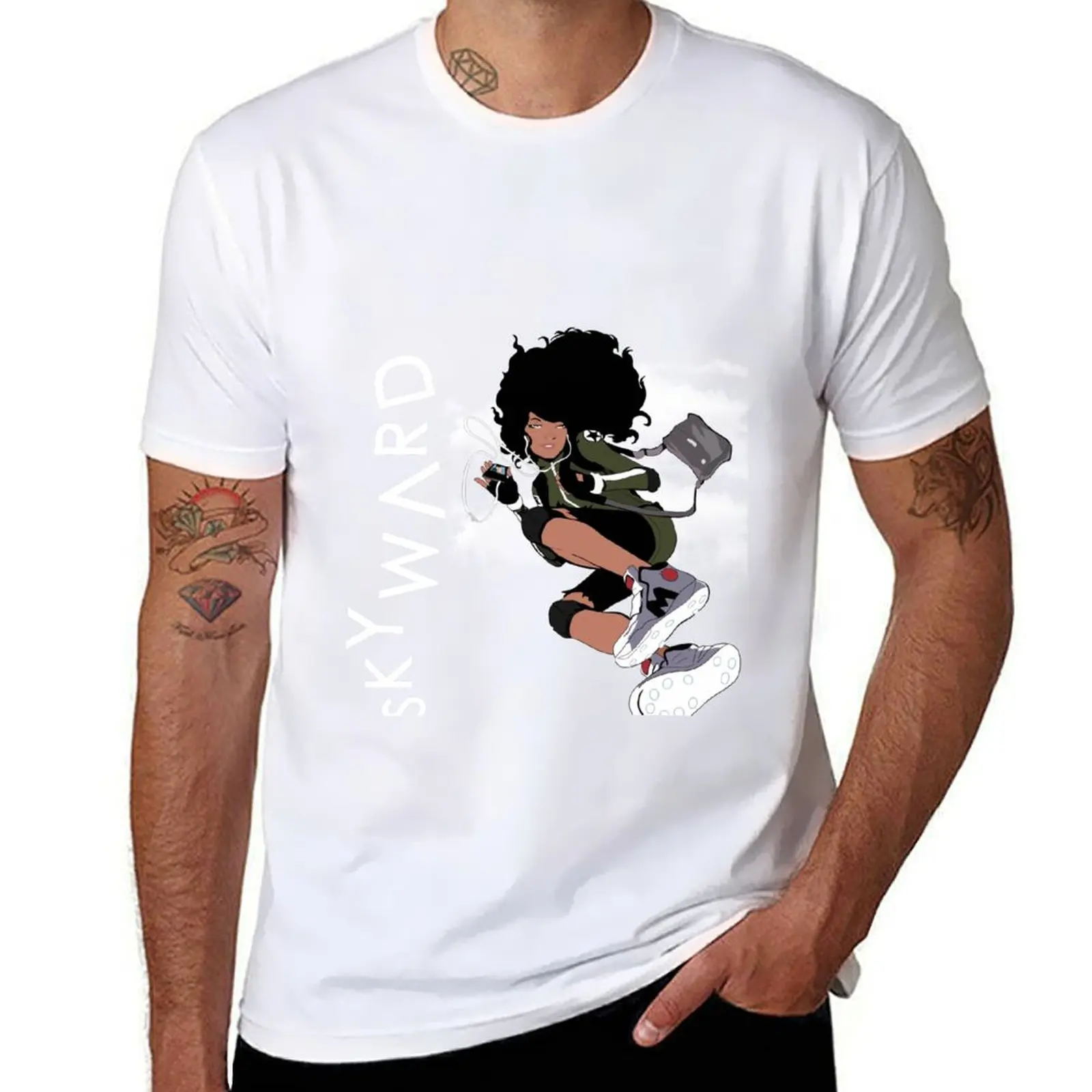 

Willa Skyward T-Shirt man t shirt graphic cotton t shirts man 100% T-Shirt