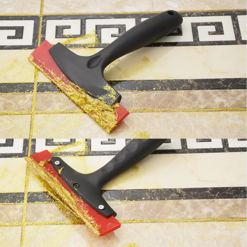 4 قطعة متعددة الوظائف بلاط الفجوة ملء تنظيف مكشطة مجرفة بو الجص مكشطة Setfor السلس بلاط الفجوة ملء مجرفة الثلوج #4