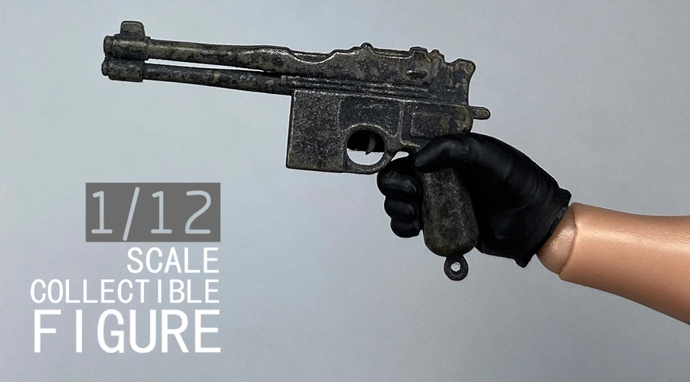 1/12 Scale Weapon, Pistol Model for 6''  3atoys