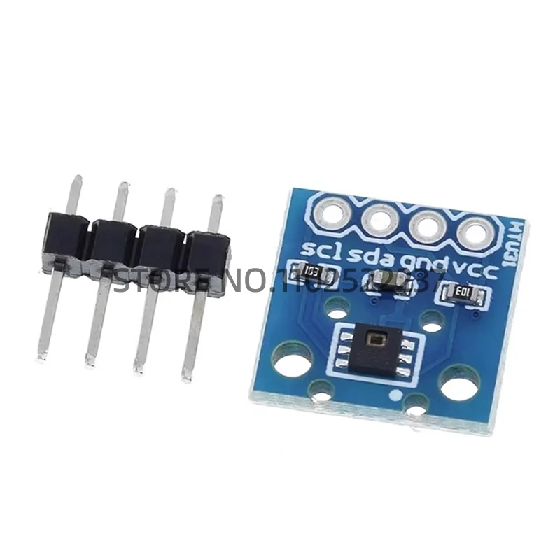 HTU31D Temperature And Humidity Sensor Module I2C High-Precision Probe HTU21D Upgrade Version HTU31 For Arduino DC 3.3~5.5V