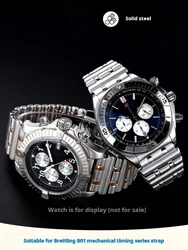 High quality Stainless steel Watchband For Breitling Strap Fot Mechanical Timing Avengers Super Ocean b01 Watch chain bracelet