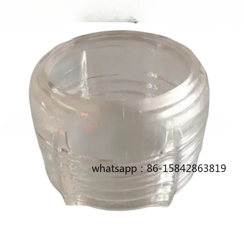 Noodle machine accessories: kneading chamber nut and noodle U-bar spiral rod barrel cover.