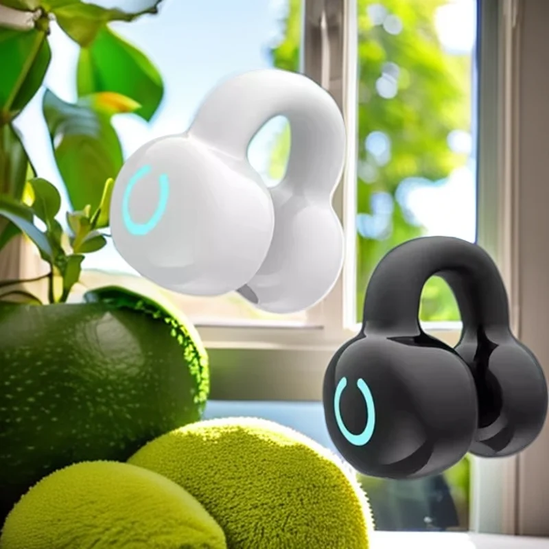 

Bone conduction Berlin Voice wireless Bluetooth earphones with sports clip on and ultra long battery life, store manager