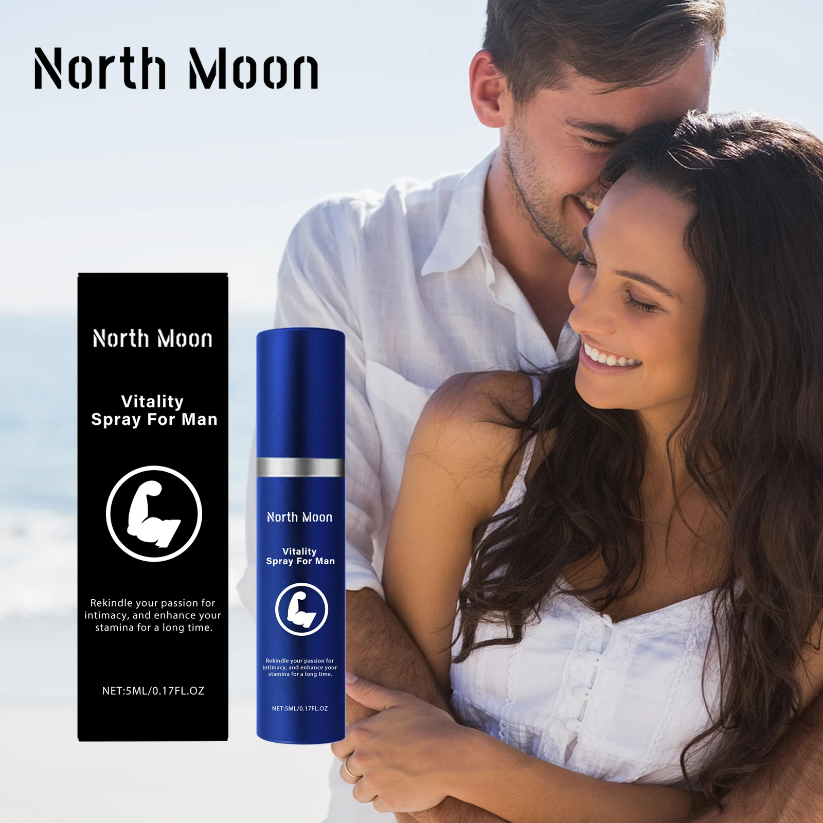 5ml Men's Care Spray – Stimulates Men's Vitality, Long-Lasting Moisturizing and Nourishing Body Care Spray